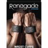 Renegade Bondage Wrist Cuffs - Black