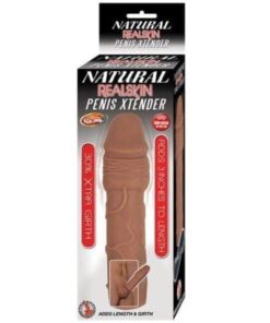 Natural Realskin Penis Extender - Brown