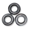 Oxballs Fat Willy 3 Pack Jumbo Cock Rings - Steel