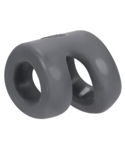 Hunky Junk Connect Cock Ring w/Balltugger - Stone