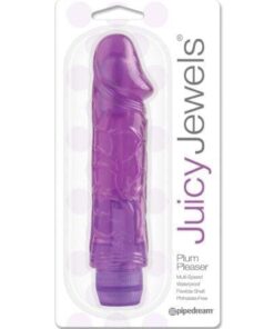 Juicy Jewels Plum Teaser Vibrator - Purple
