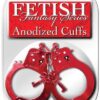 Fetish Fantasy Series Anodized Cuffs - Red