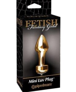 Fetish Fantasy Gold Mini Luv Plug - Gold