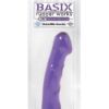 Basix Rubber Works 6.5" Dong - Purple