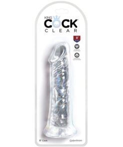 King Cock Clear 8" Cock