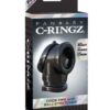 Fantasy C-Ringz Cock Pipe w/Ball Stretcher - Black