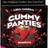 Edible Crotchless Gummy Panty - Strawberry