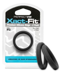 Perfect Fit Xact Fit #12 - Black Pack of 2