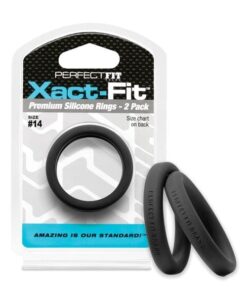 Perfect Fit Xact Fit #14 - Black Pack of 2
