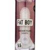 Perfect Fit Fat Boy 5.5" Checker Plate Sheath - Clear
