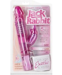 Jack Rabbits w/Floating Beads Waterproof - Pink