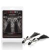 Nipple Play Playful Tassels Nipple Clamps - Black