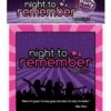 Night to Remember Standard 6.5" Napkins - Pack of 10 by sassigirl