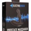 Shots Electroshock E-Stimulation Vibrating Prostate Massager - Black