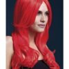 Smiffy The Fever Wig Collection Khloe - Neon Red