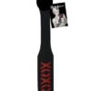 Sex & Mischief Impressions XOXO Paddle - Black