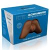 CyberSkin Elite Jackhammer Pussy & Ass - Dark