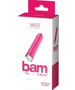 VeDO BAM Rechargeable Bullet - Foxy Pink