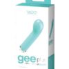 VeDO Gee Plus Rechargeable Vibe - Tease Me Turquoise