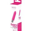 VeDO Bam Mini Rechargeable Bullet Vibe - Foxy Pink