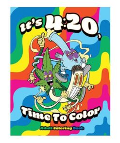 Wood Rocket It's 4:20 Time to Color