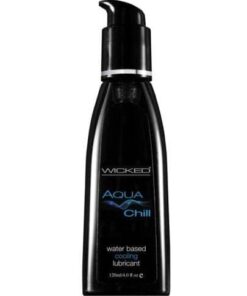 Wicked Sensual Care Chill Cooling Waterbased Lubricant - 4 oz