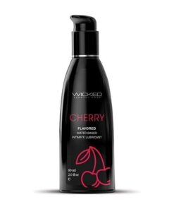 Wicked Sensual Care Water Based Lubricant - 2 oz Cherry